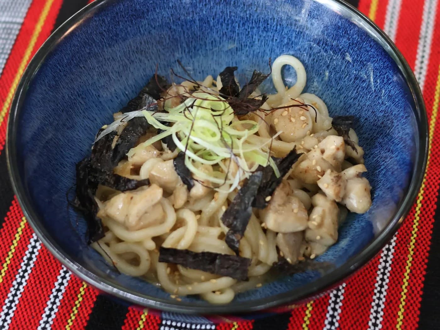 Miso Cream Chicken Udon
