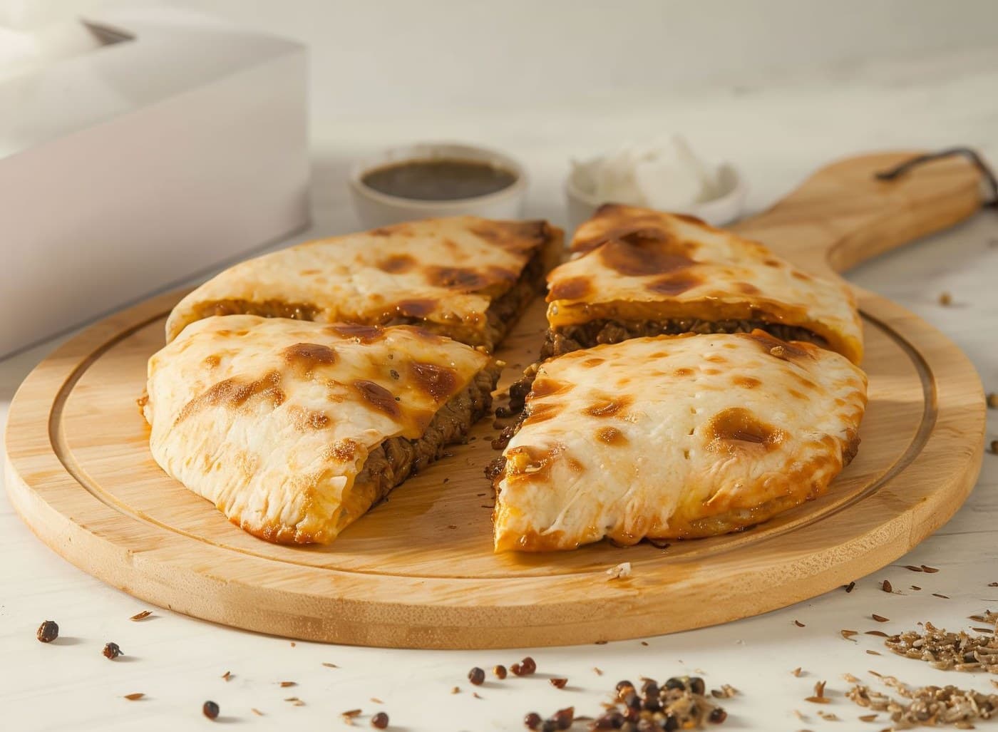 Beef Pizza Naan
