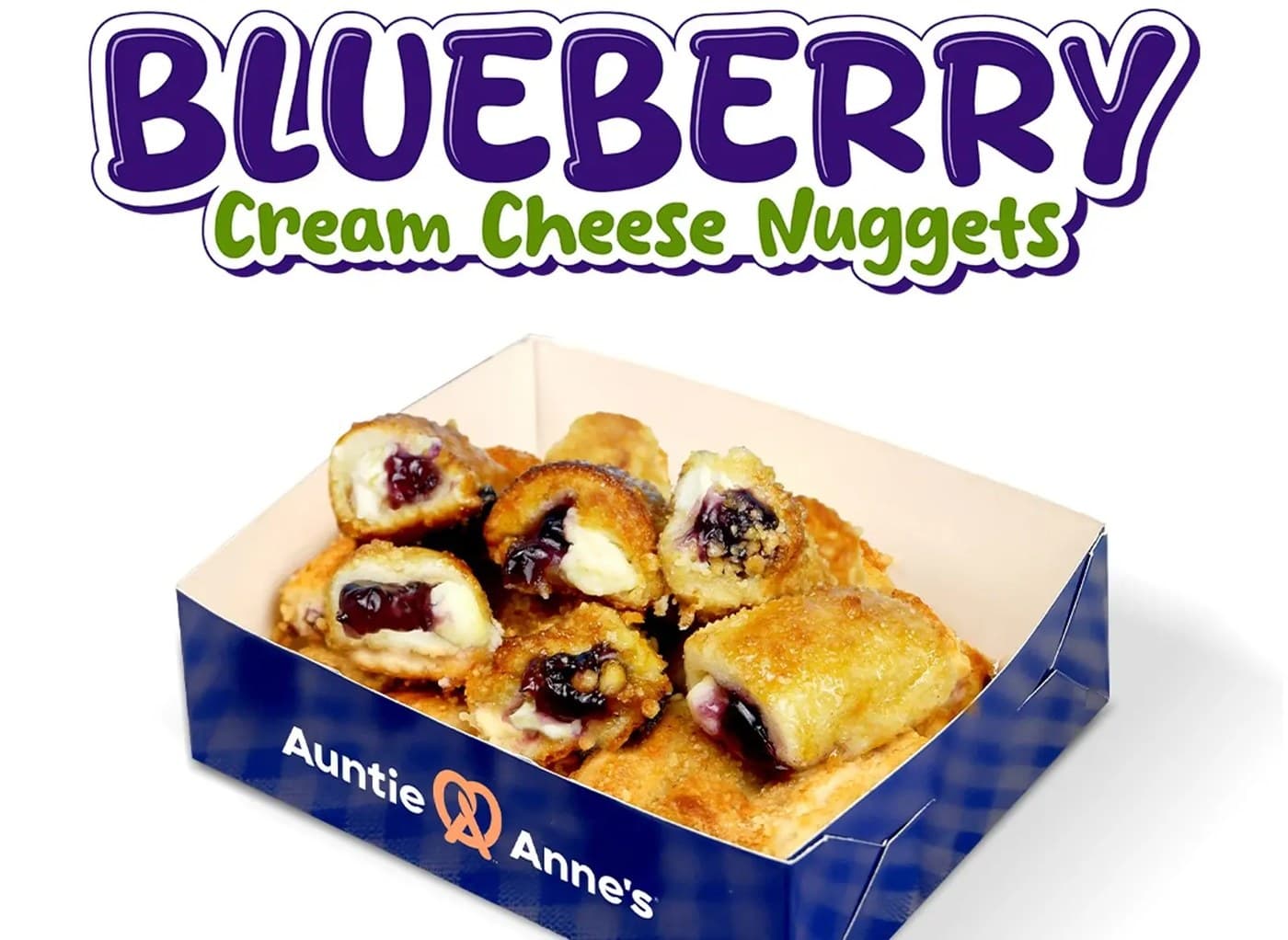 Blueberry Cream Cheese Nuggets