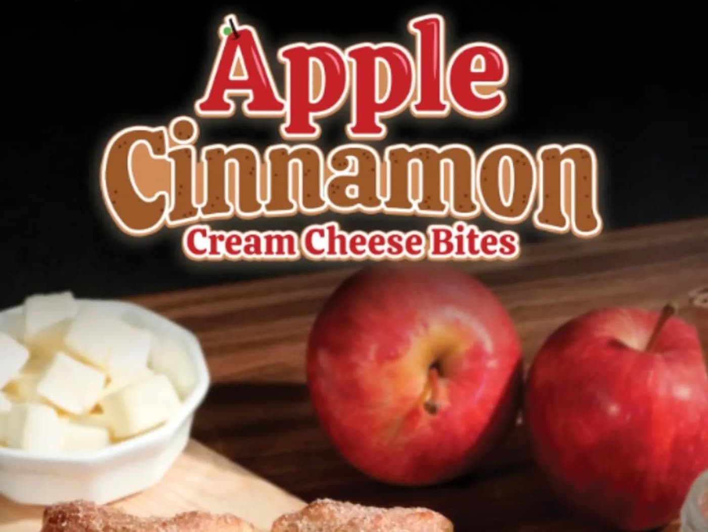Apple Cinnamon Cream Cheese Bites