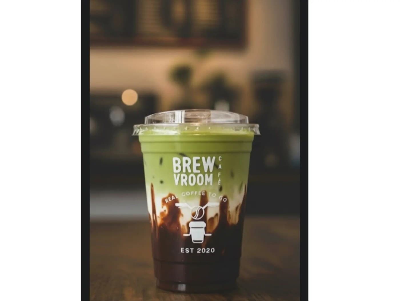 Iced Kitkat Matcha