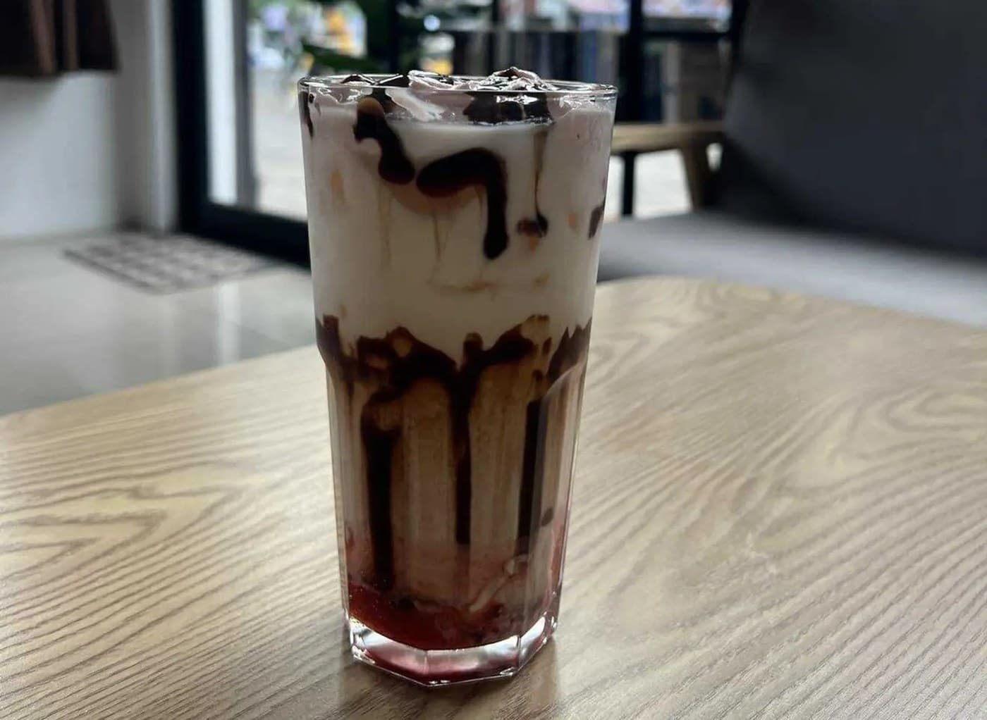 Strawberry Mocha Latte