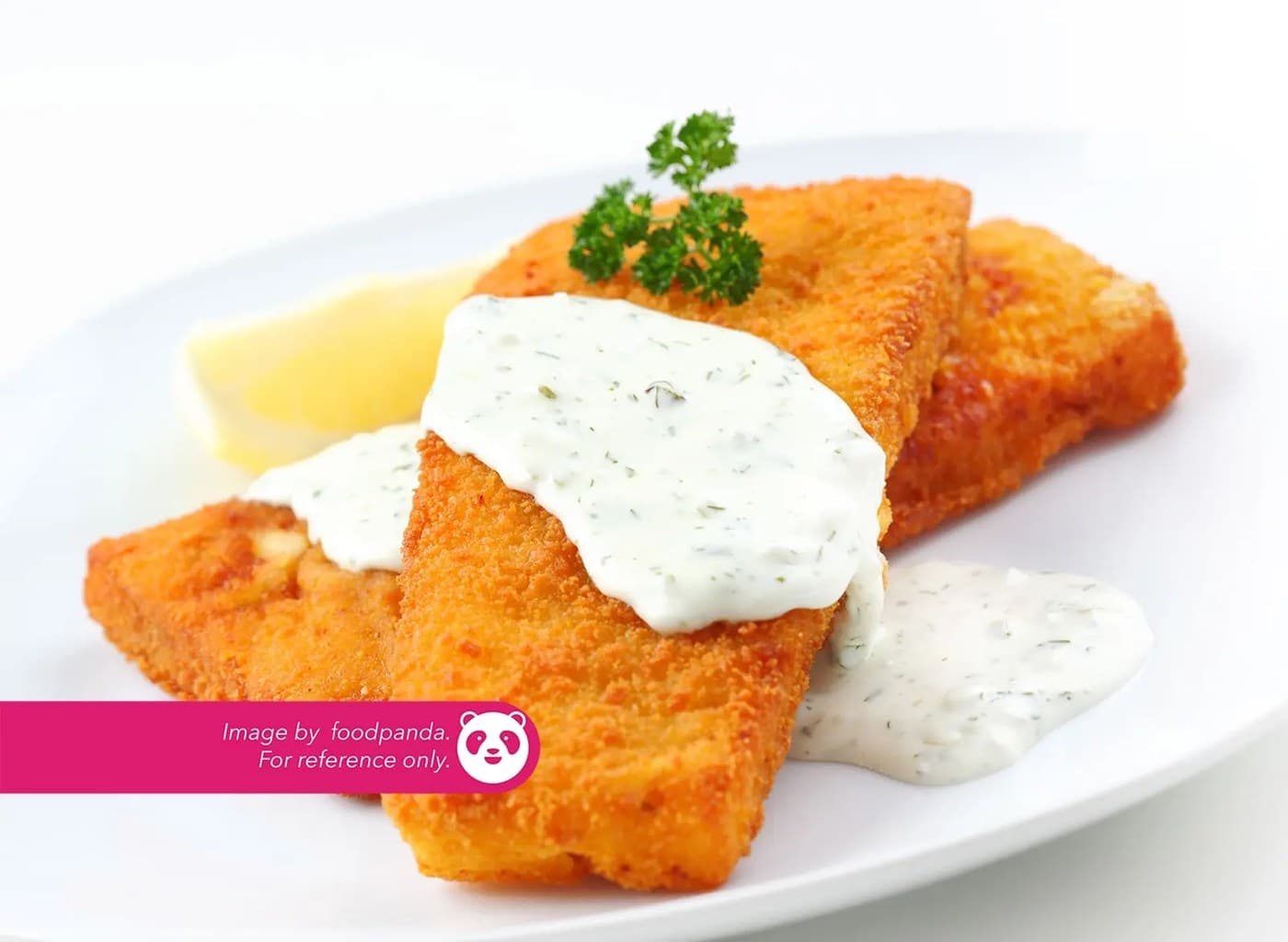 Fish Fillet with White Sauce