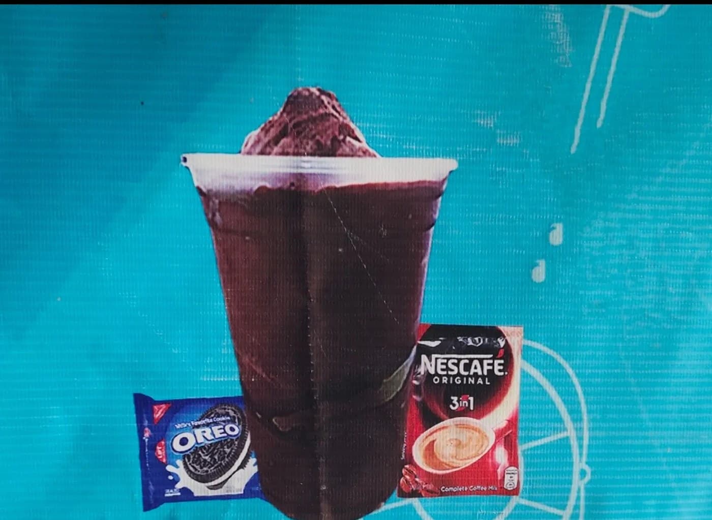 Coffee with Oreo Shake