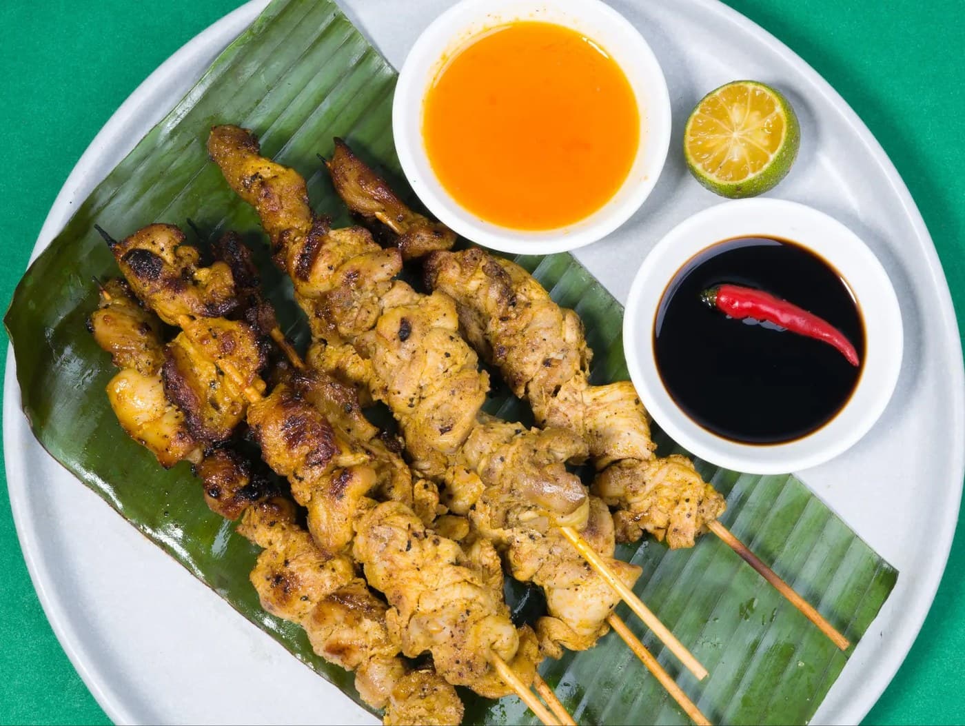 Bbq Chicken Bacolod On Skewers (5 Pcs)