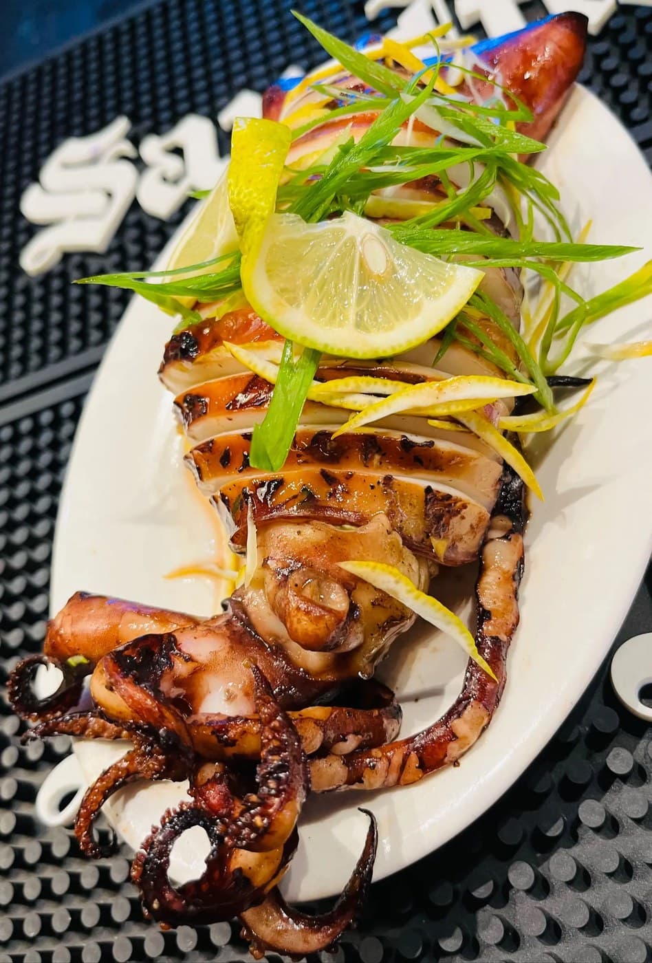 Grilled Pusit
