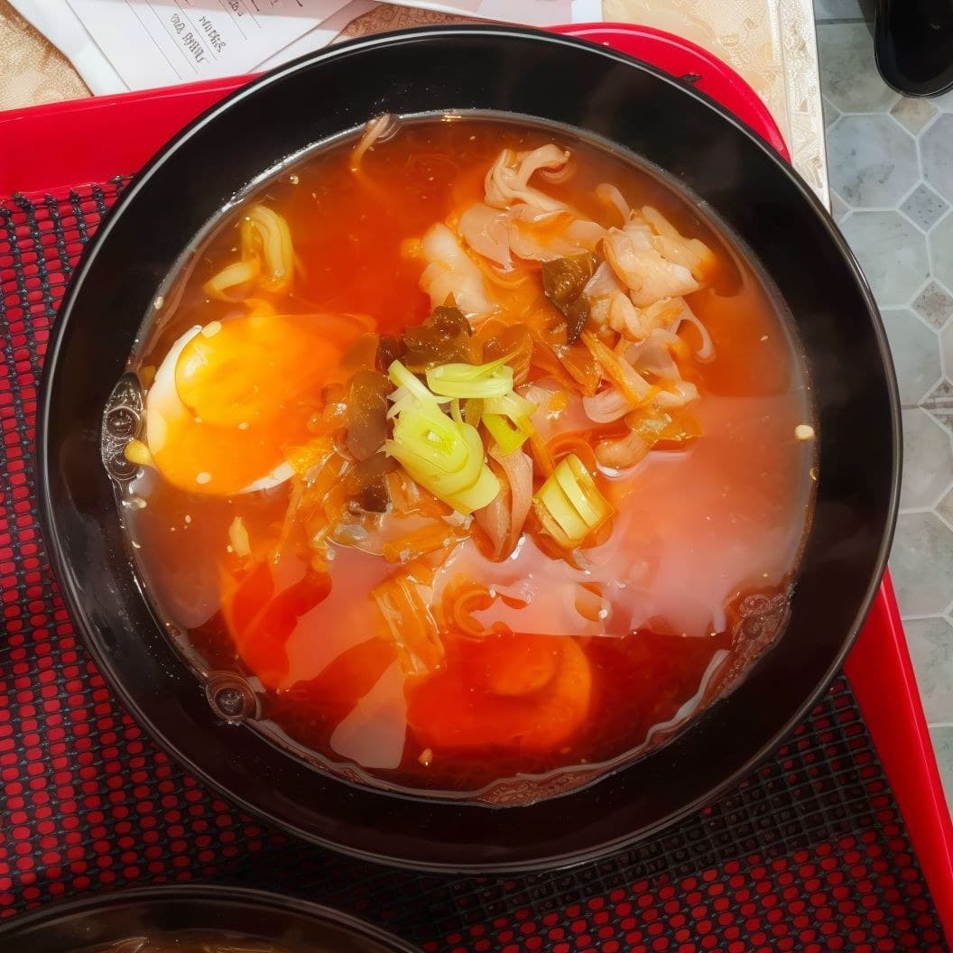 Kimchi Pork Ramyun