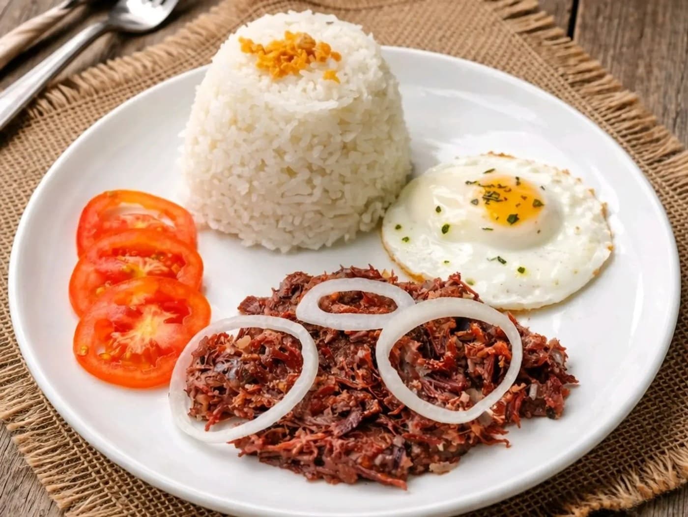 BM3 Corned Beef Silog