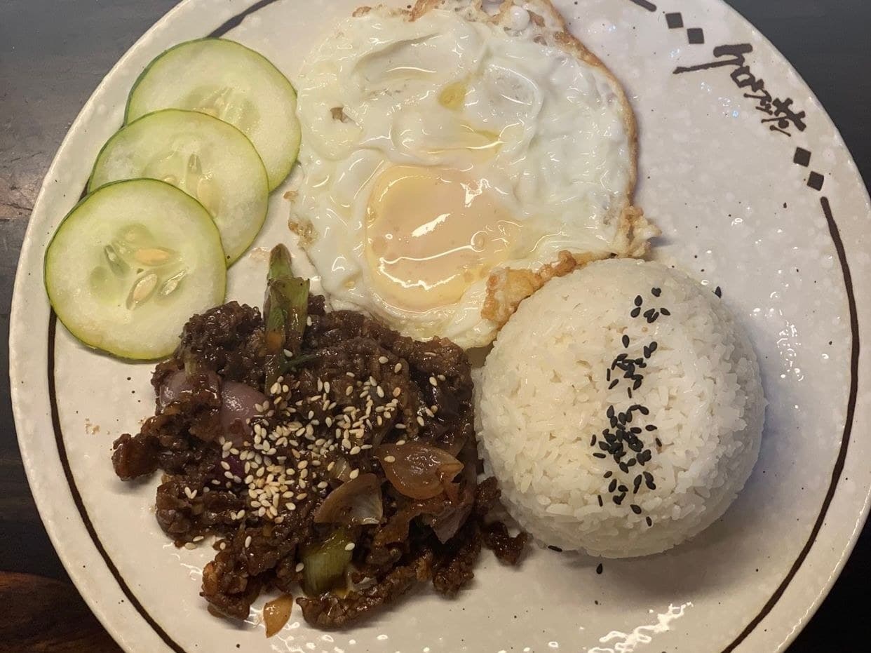 Beef bulgogi