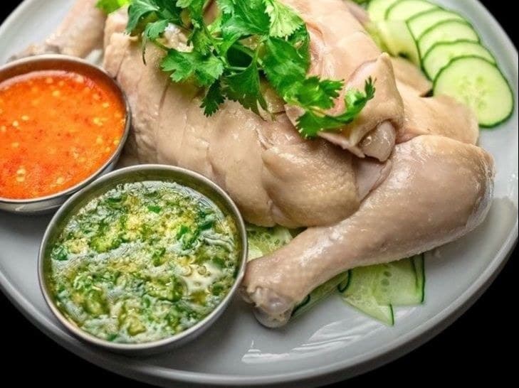 Hainanese Chicken Half
