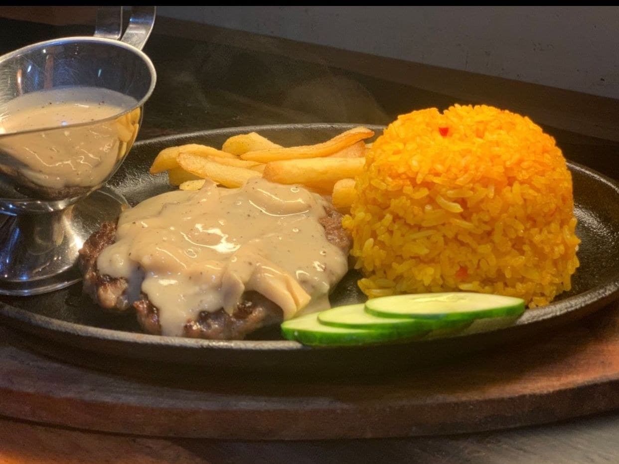 Ls burger steak