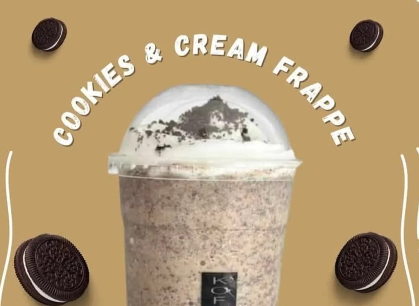 Cookies & Cream Frappe