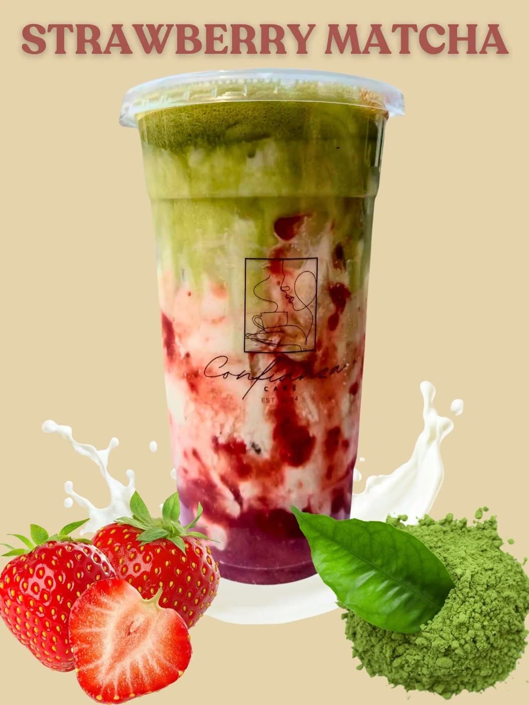 Strawberry Matcha