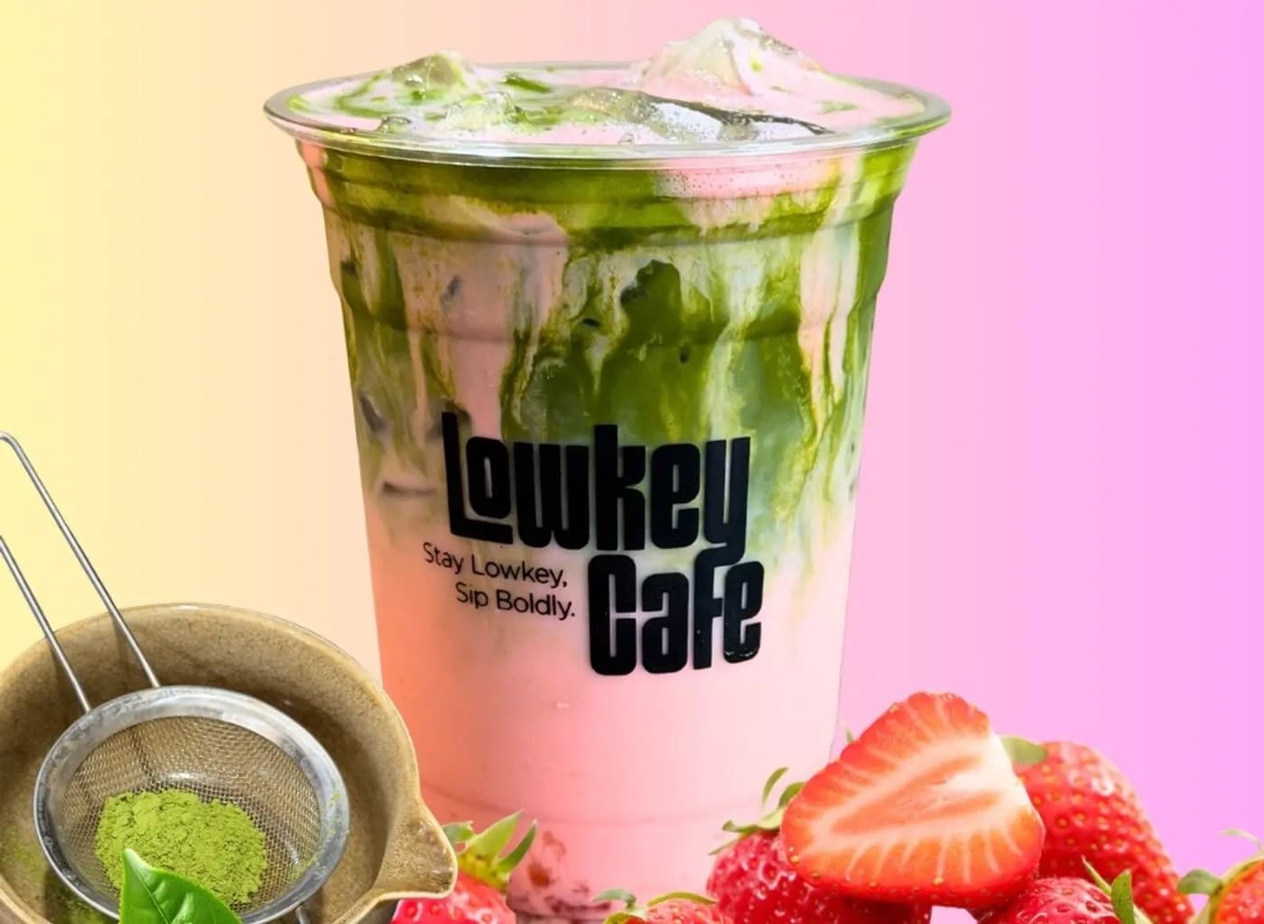 Strawberry Matcha