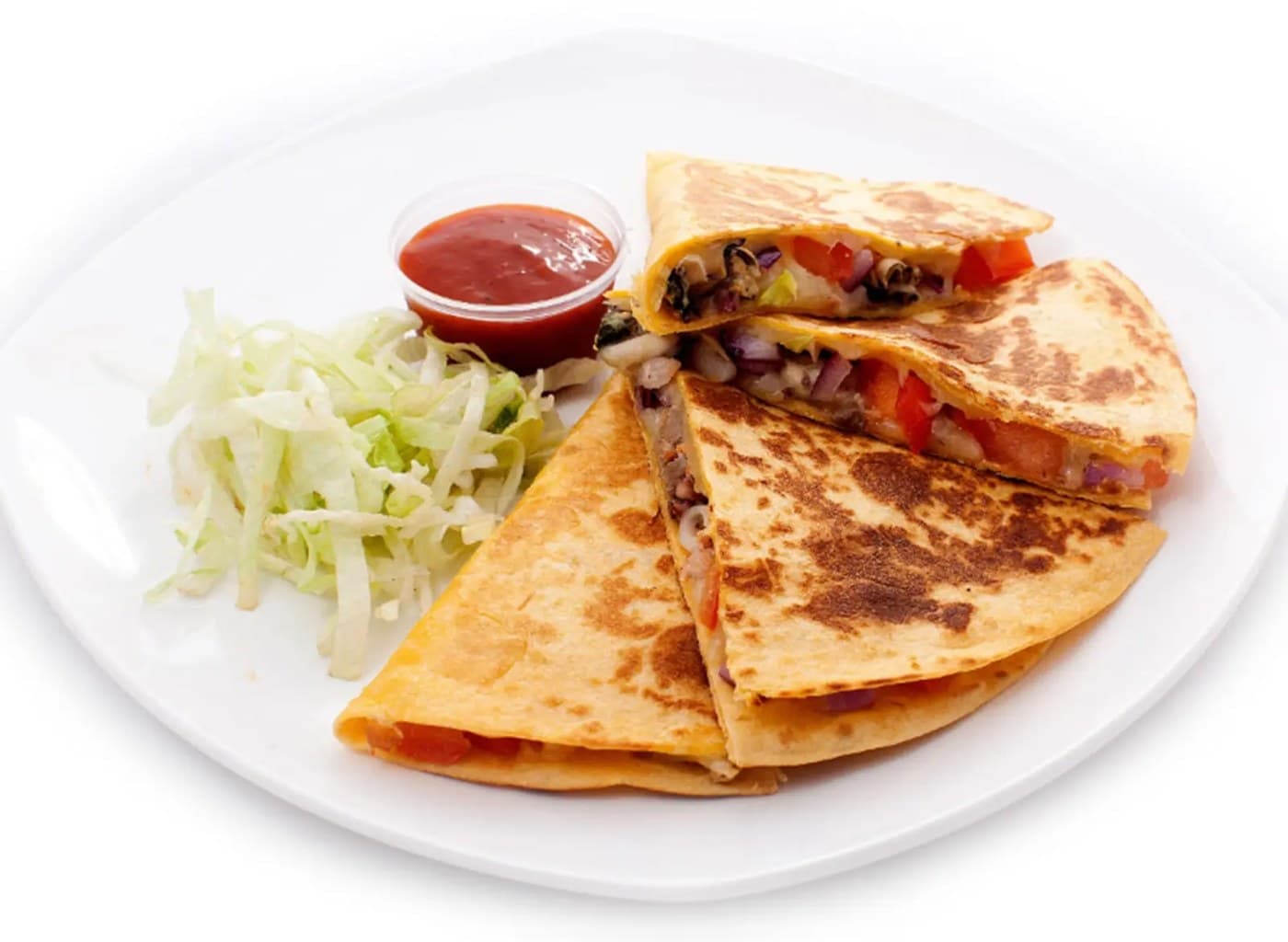 Cheesy Beef Quesadilla
