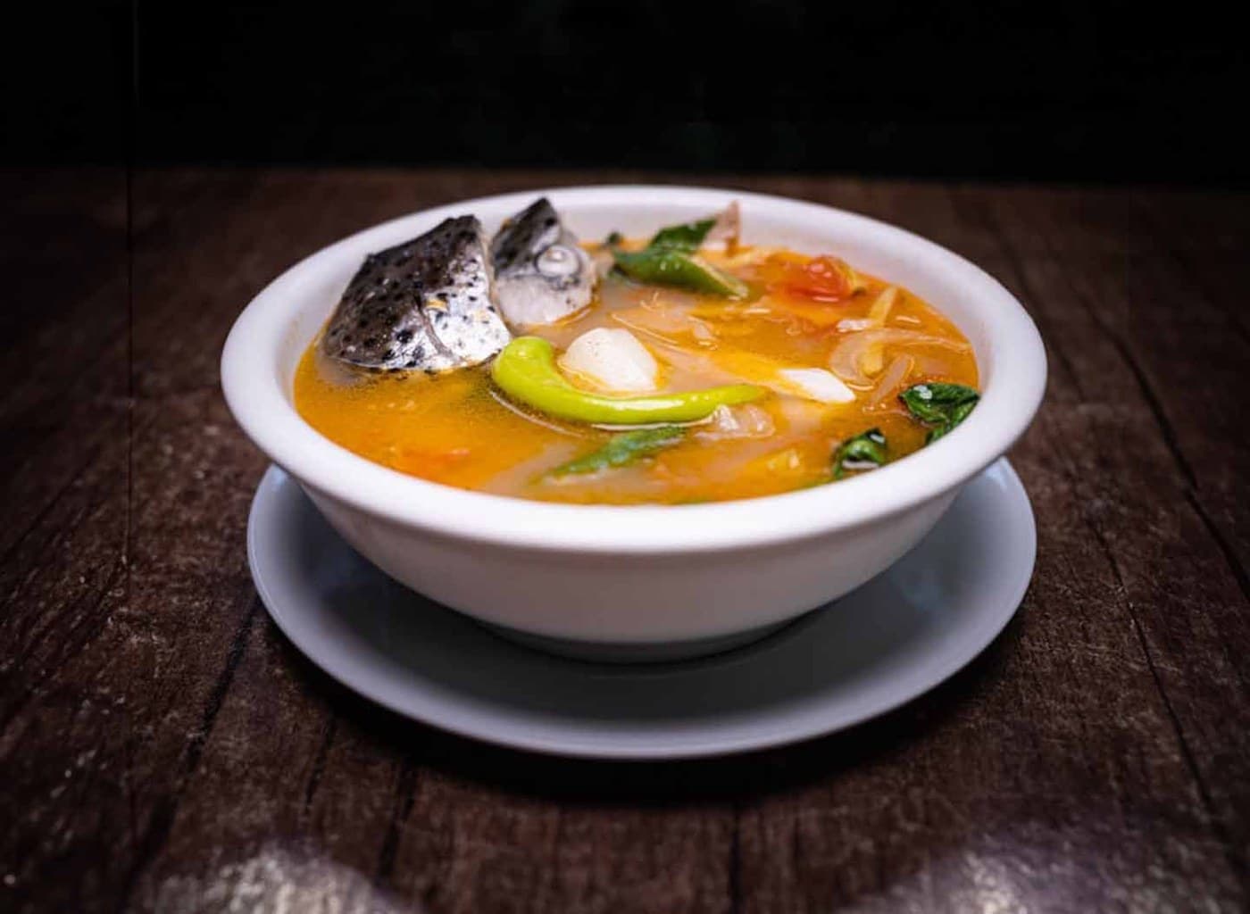 Sinigang na Salmon Head