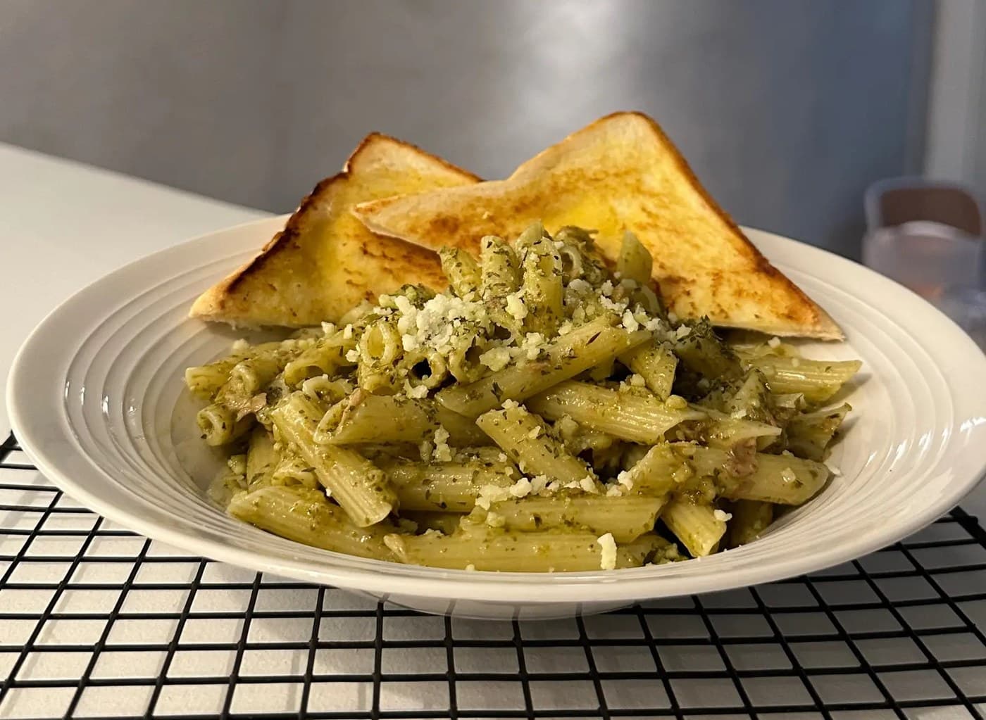 Tuna Penne Pesto