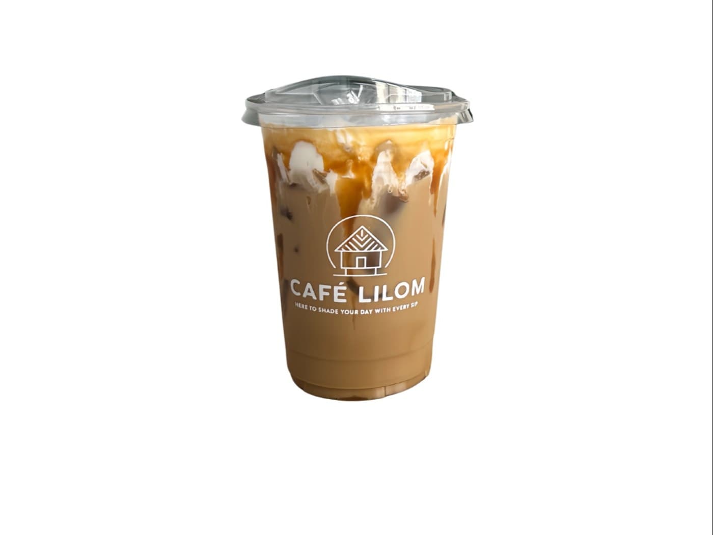 Salted caramel  oat latte