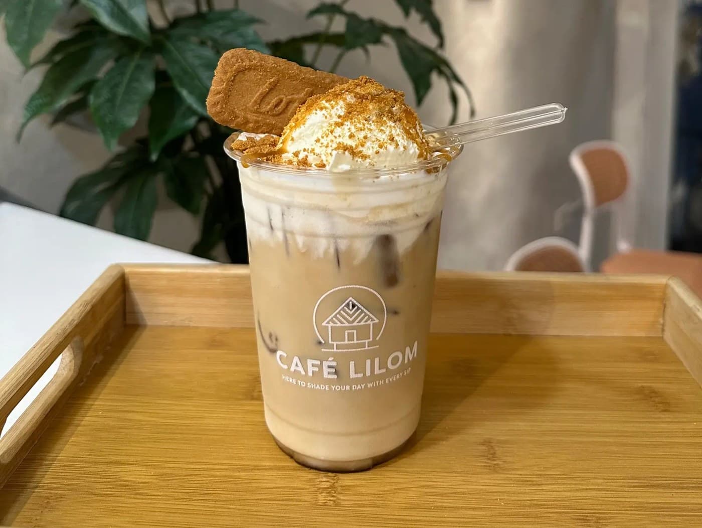 Biscoff banana pudding
