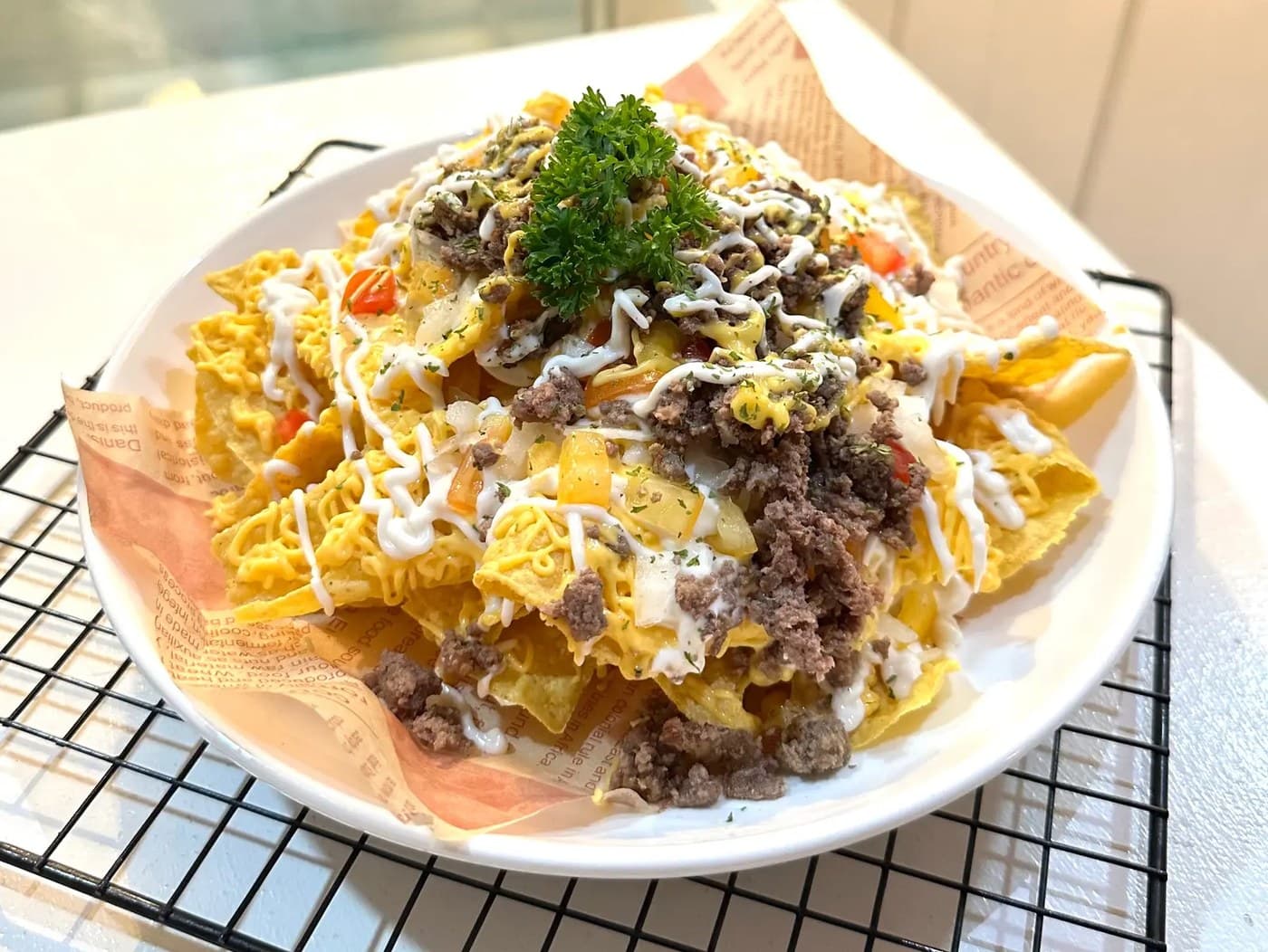Beef Nachos a la Lilom