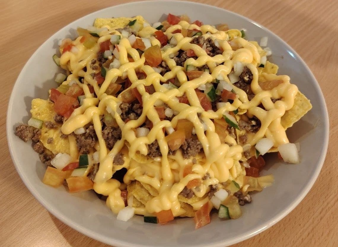 Cheesy Nachos