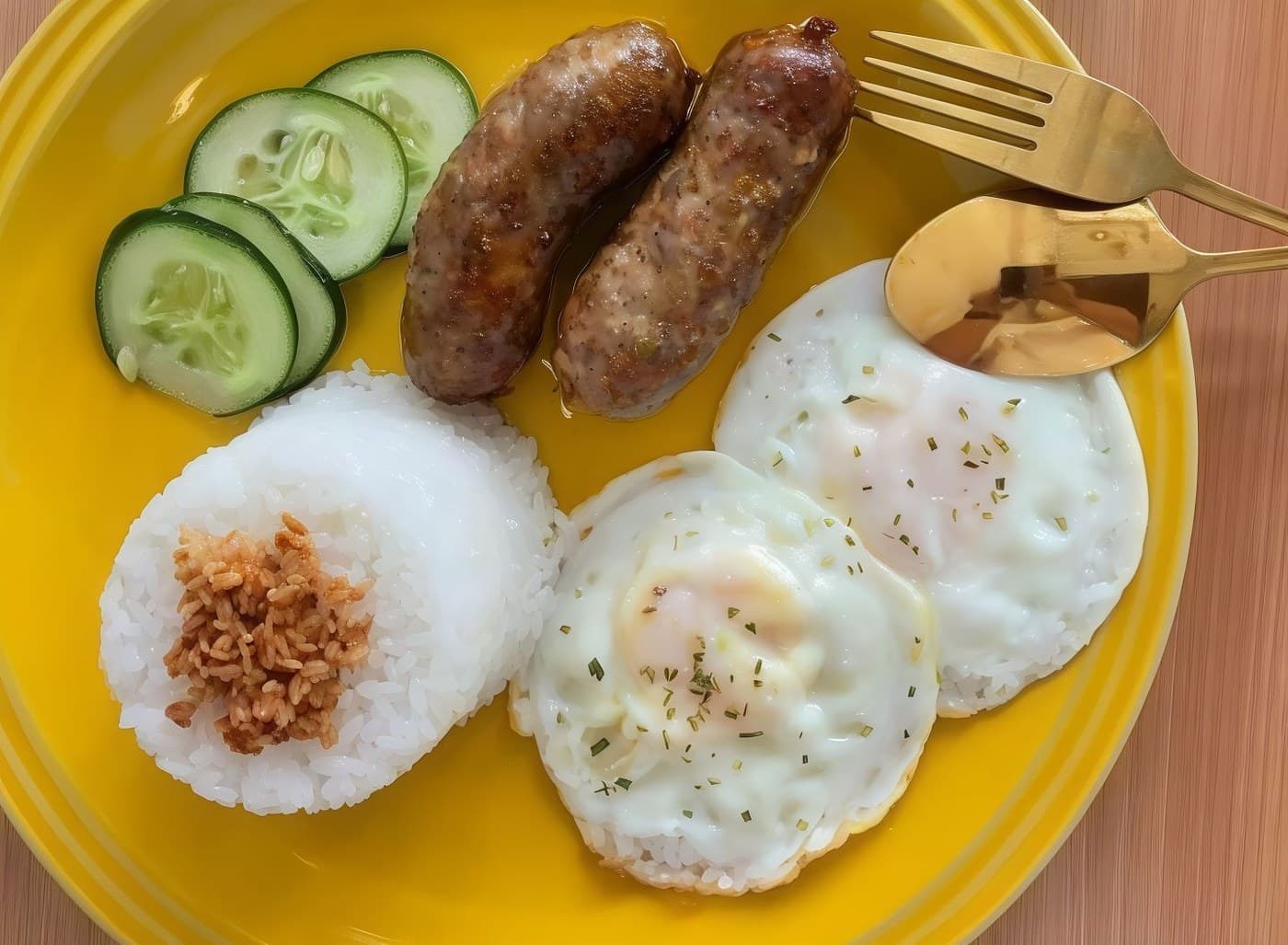 Binalonan Longganisa with Rice & Egg