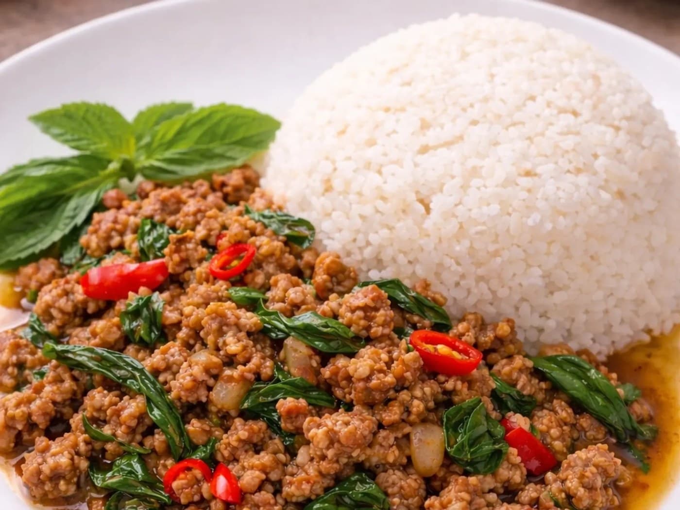 Thai Pork Basil