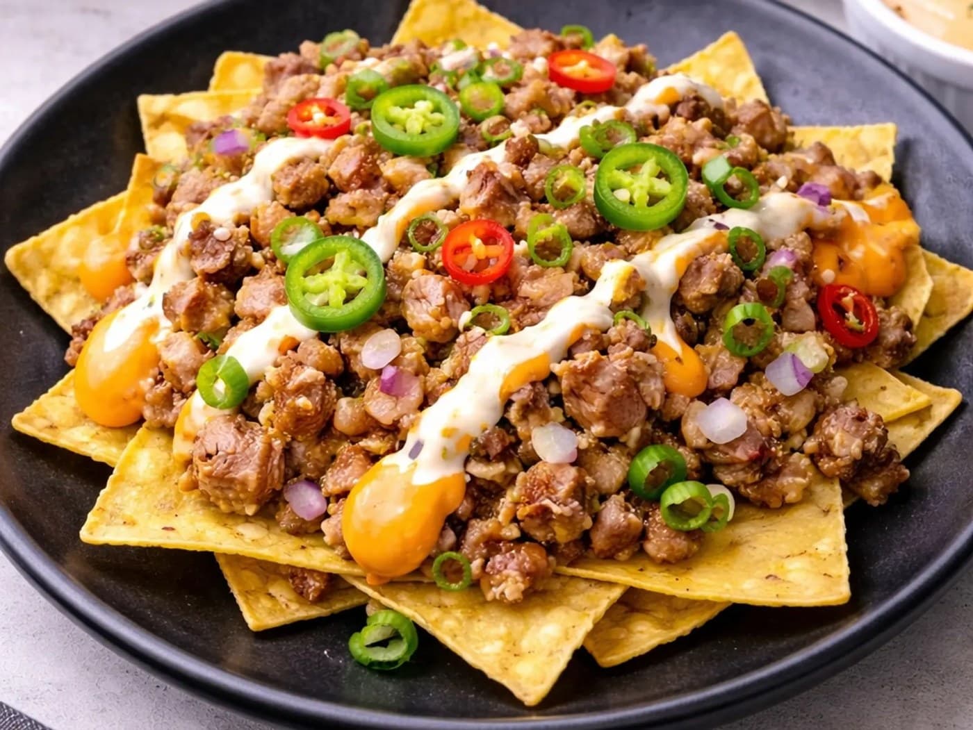 Sisig Nachos