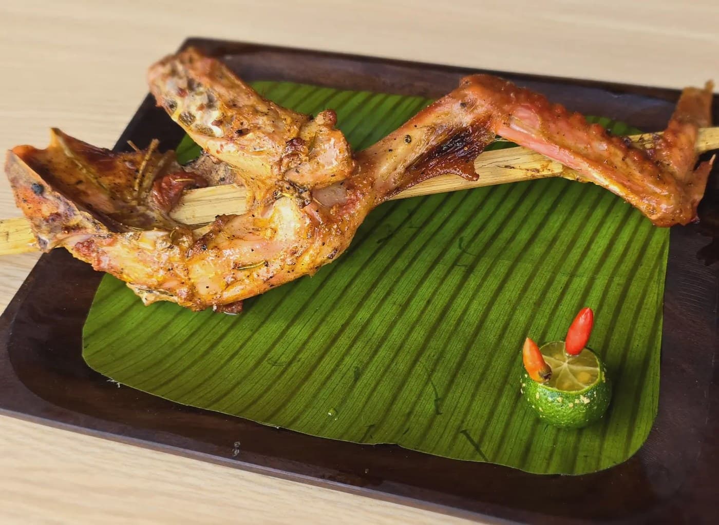 Grilled Pecho (Native Chicken)