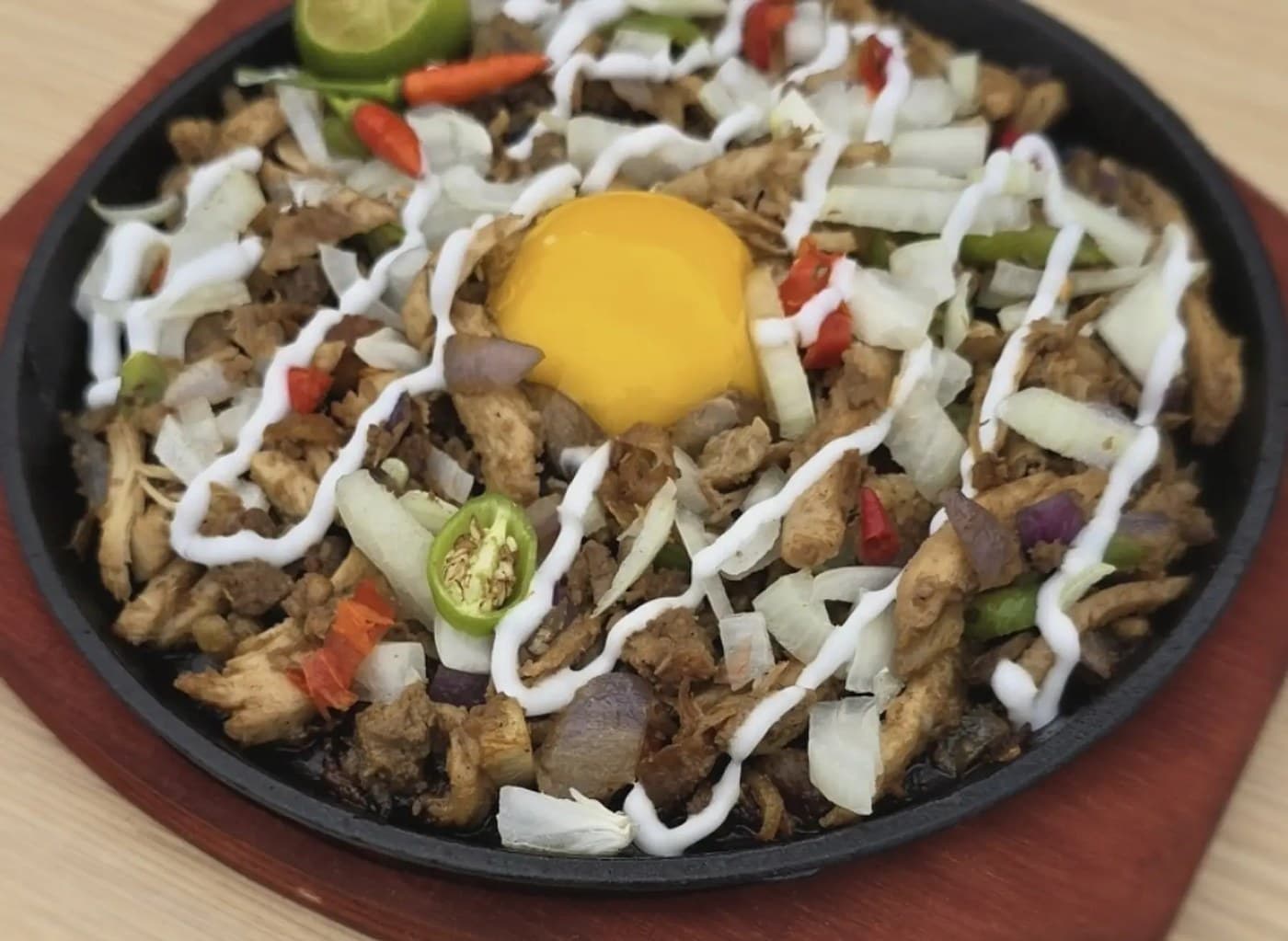 Chicken Sizzling Sisig