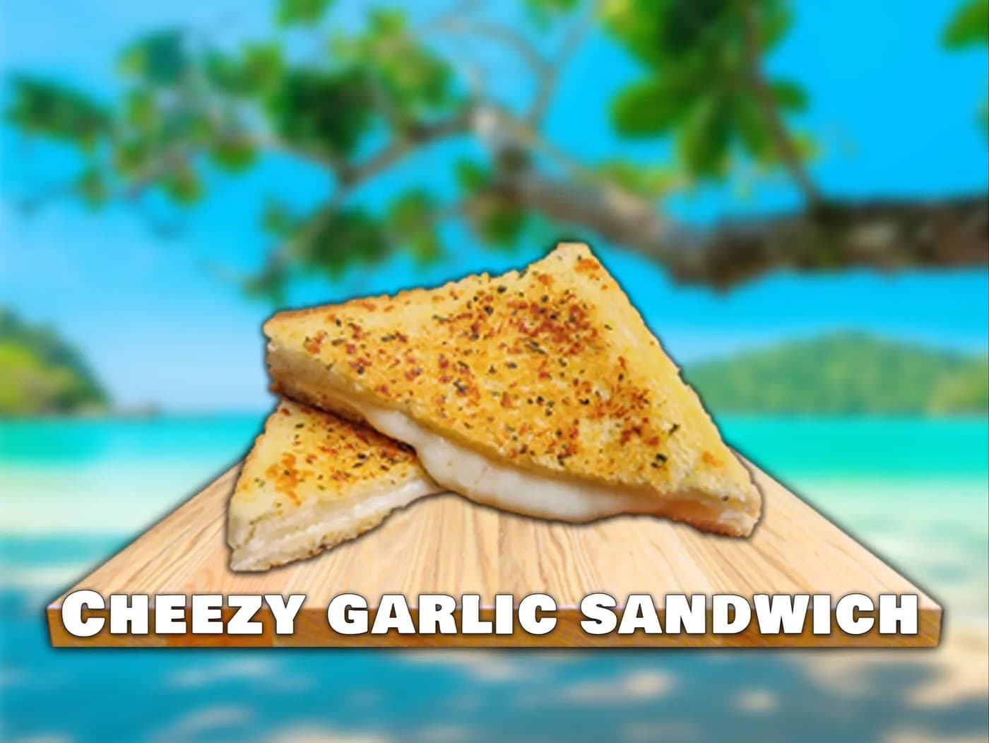 Cheezy Garlic Sandwich