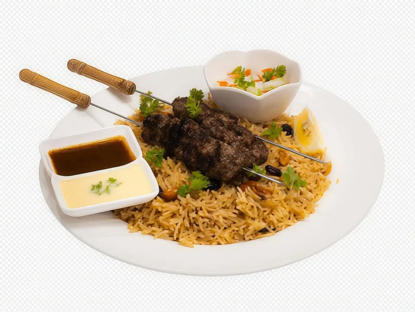 Beef Kofta Rice Meal