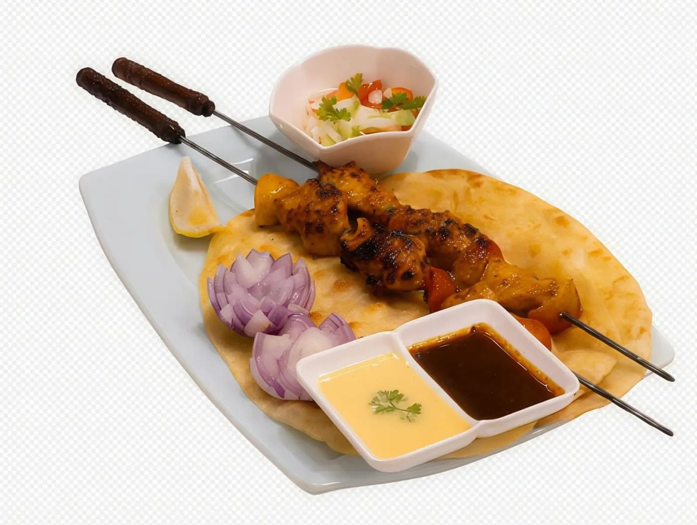 Chicken Kebab Paratha