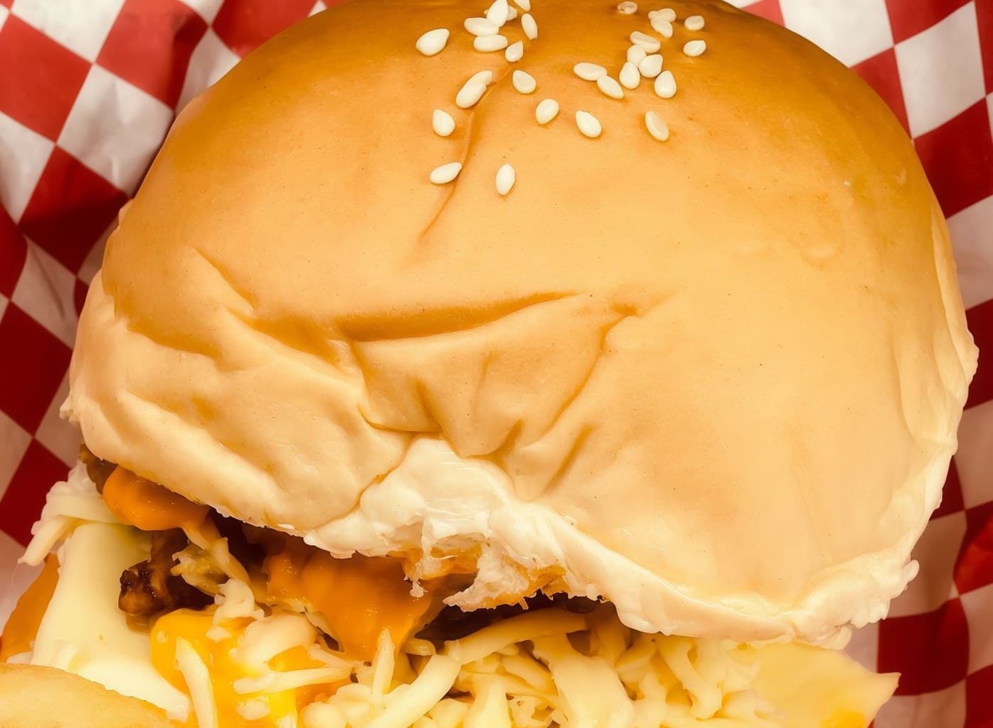Cheesy Chicken Burger