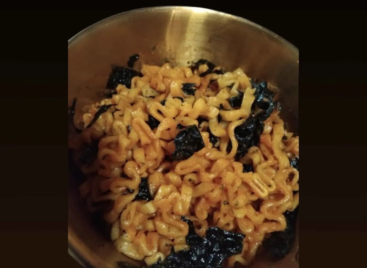 Samyang Buldak Carbonara With Seaweeds