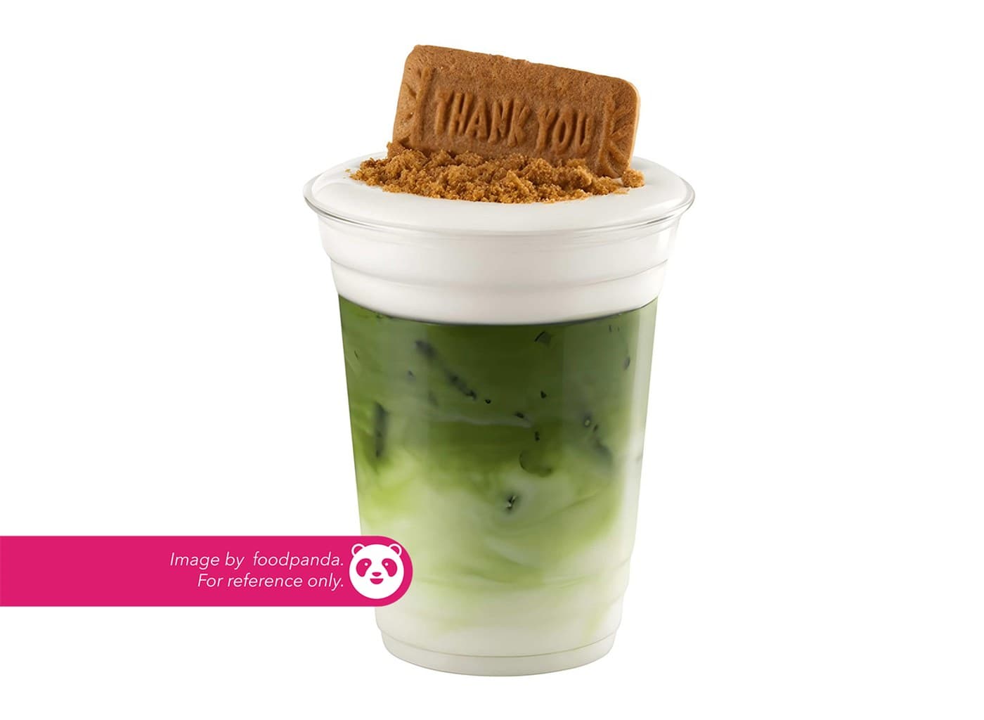 Matcha Latte X Banana Biscoff Pudding