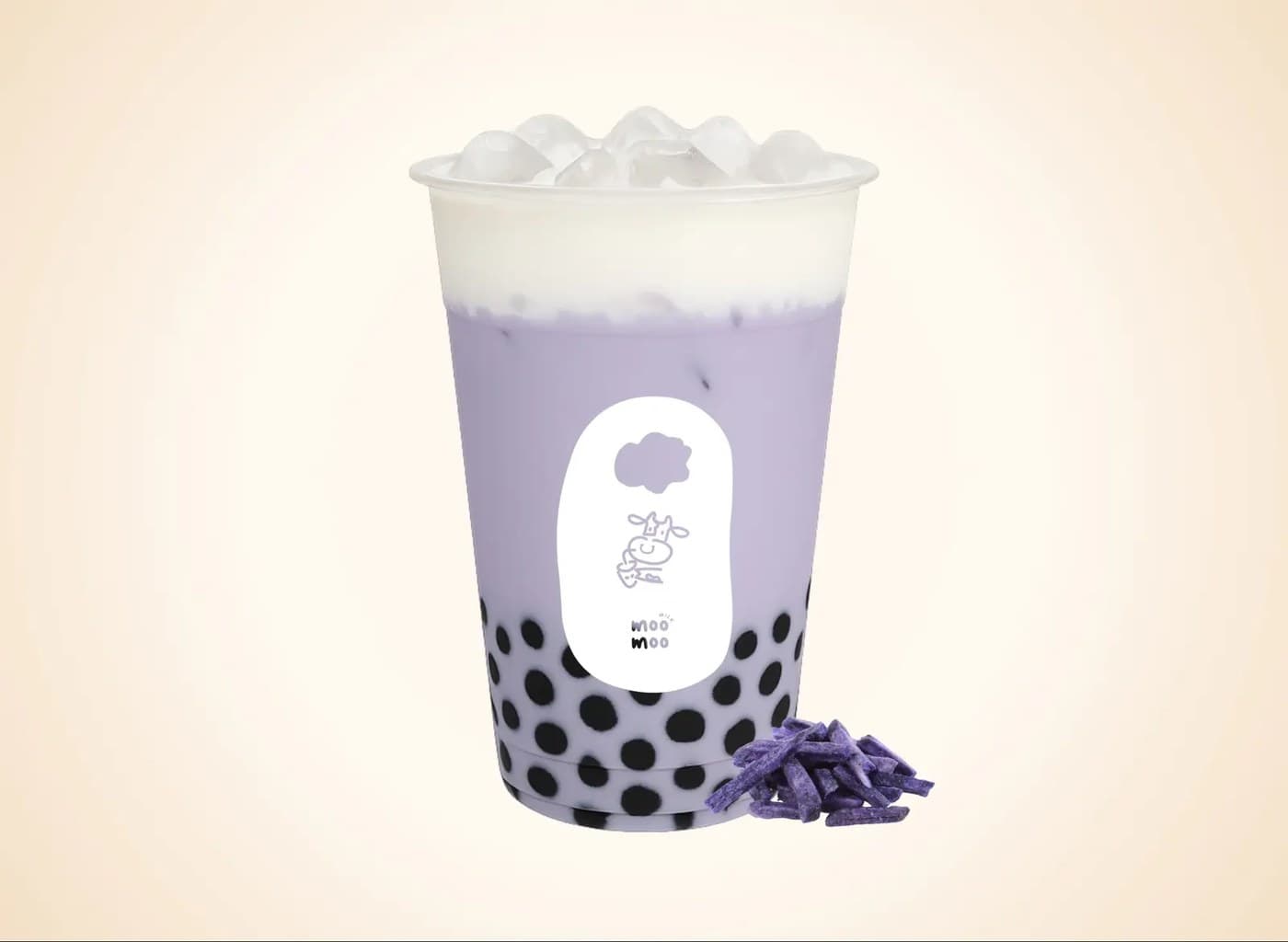 C4. Taro Cheesecake Milk Tea