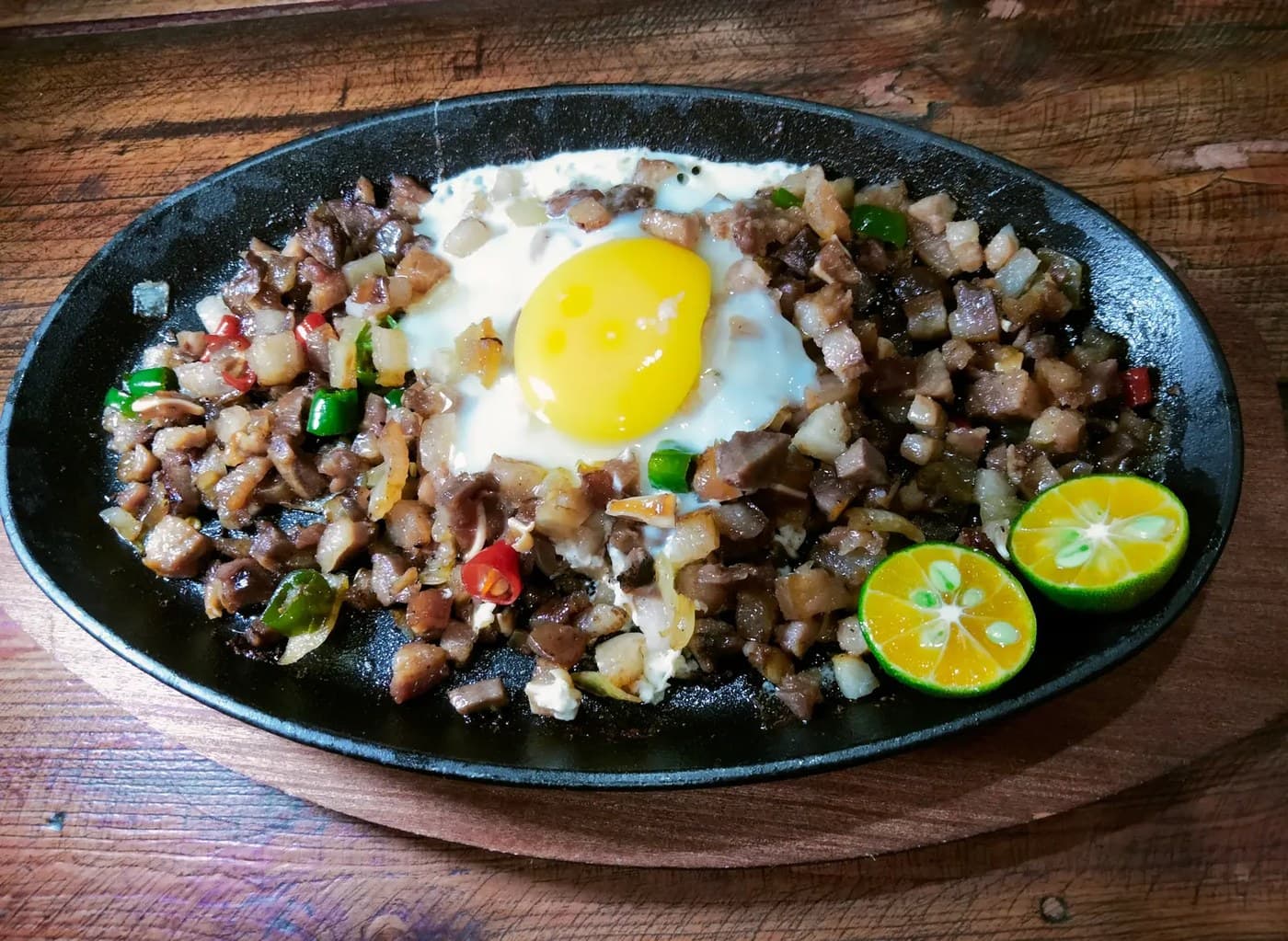 Pork Sisig  With Rice And Egg