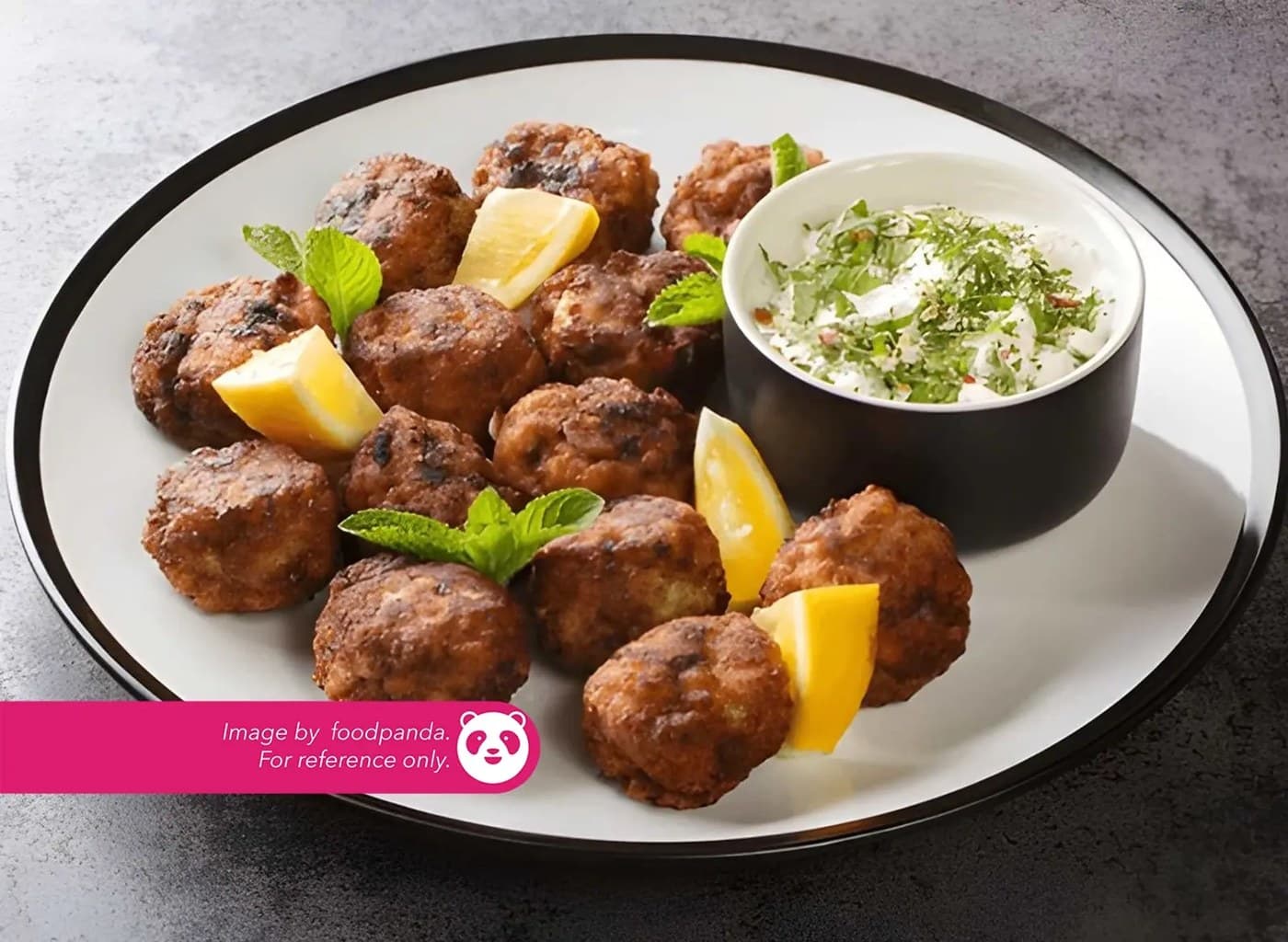 Keftedes With Tzatziki Sauce