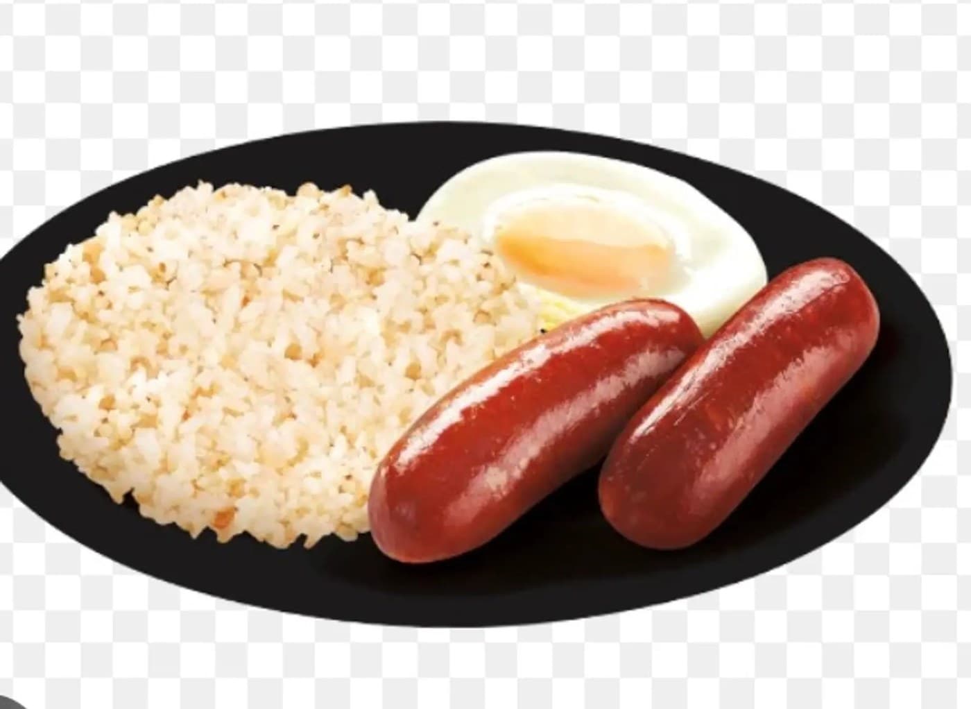 Chicken Longganisa With Egg Rice