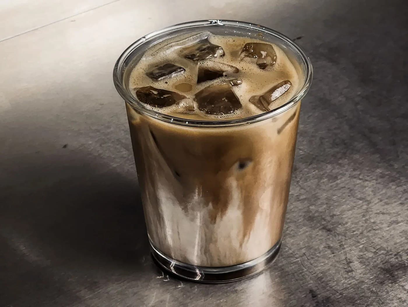 Hojicha Latte Iced
