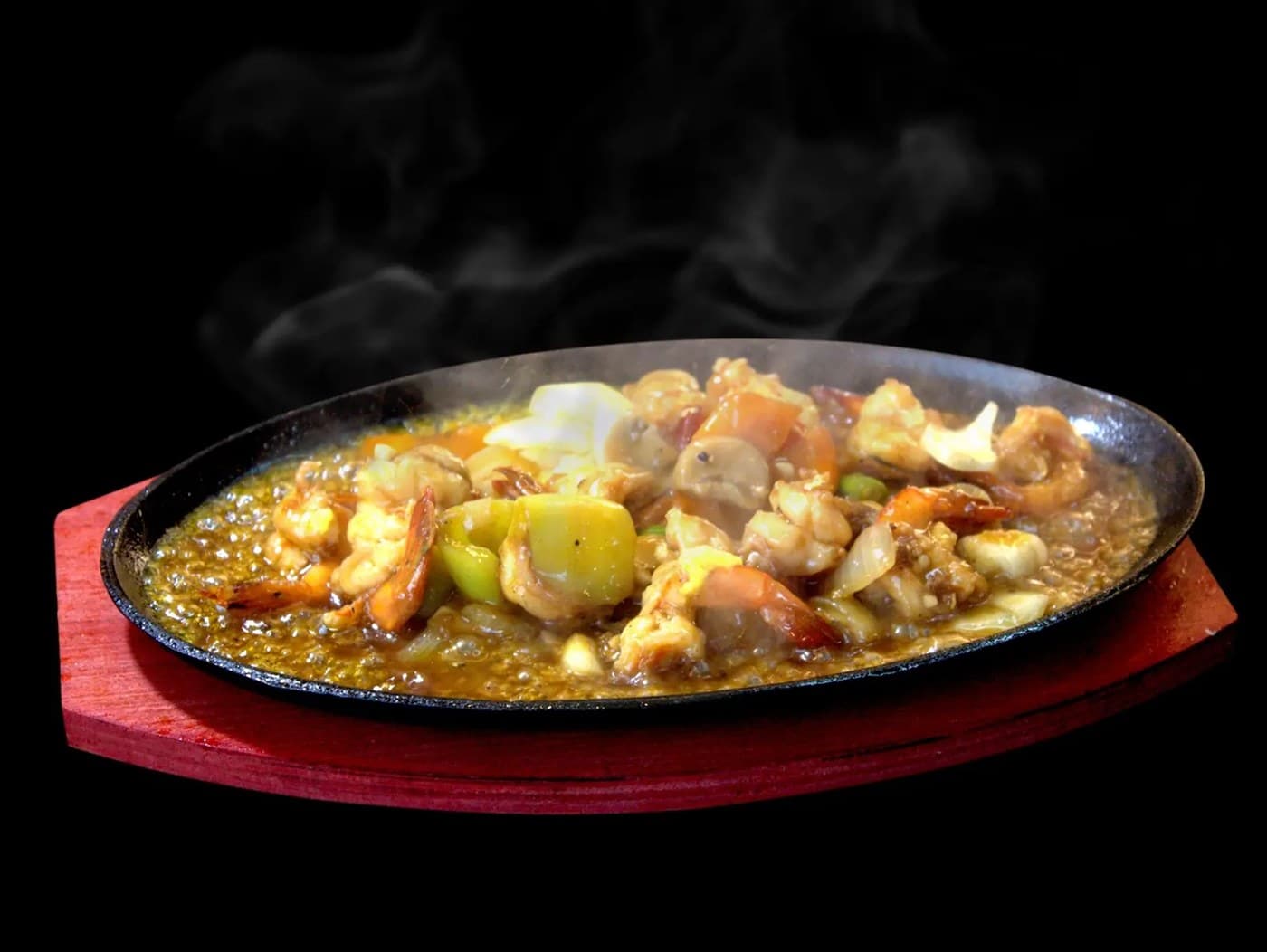 Sizzling Gambas
