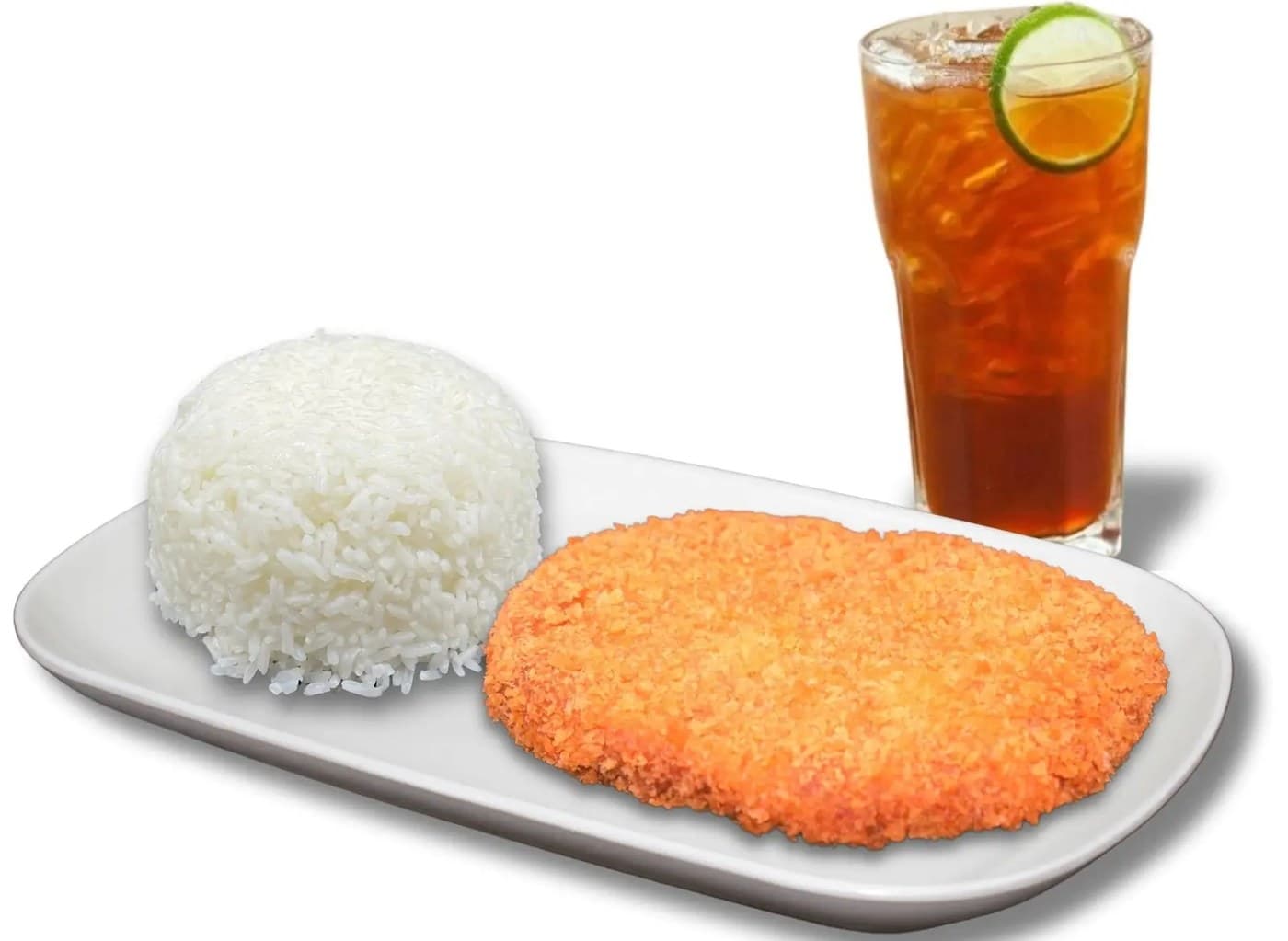 Presta With Rice & Drink