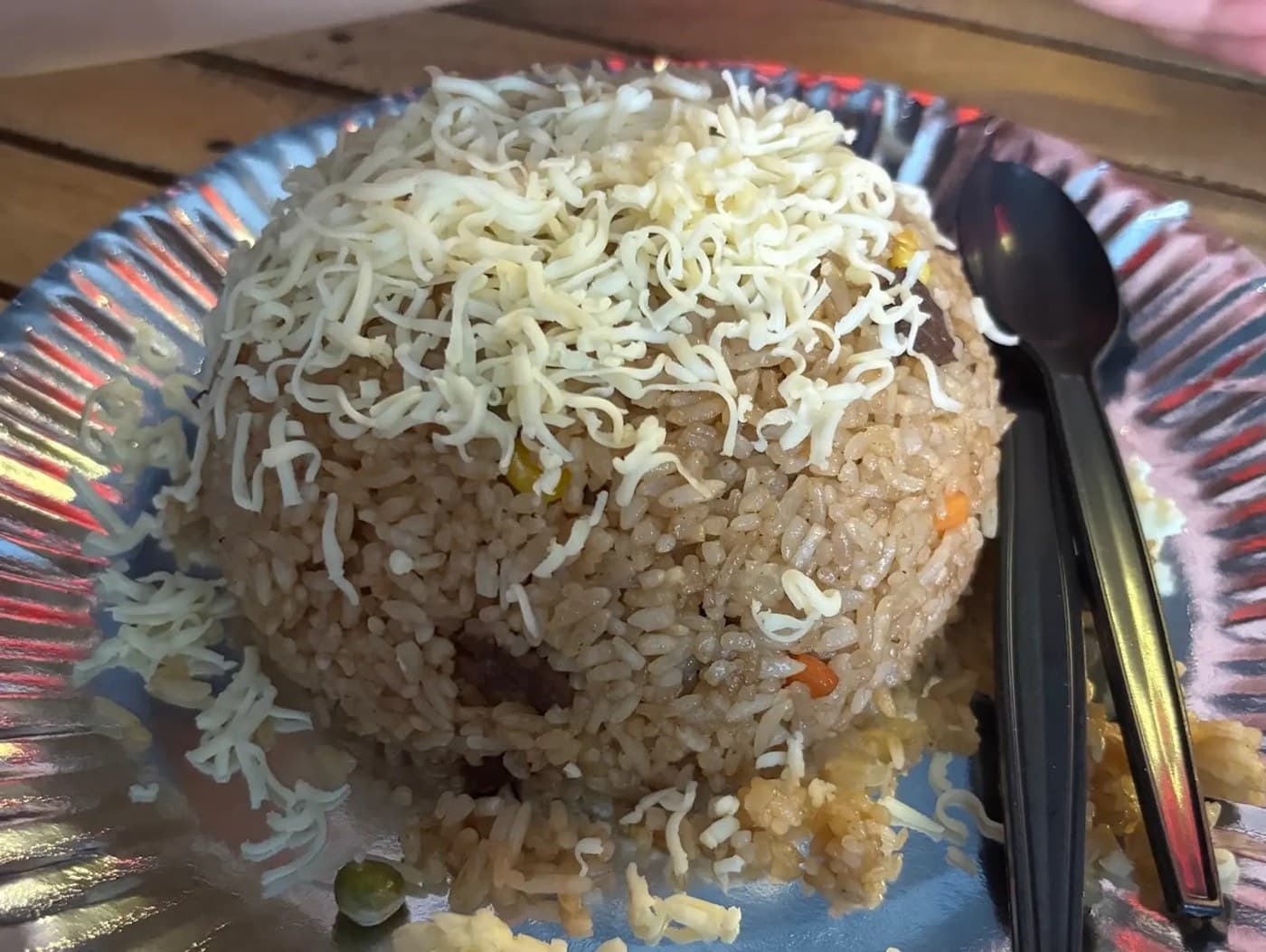 Shawarma Rice with cheese