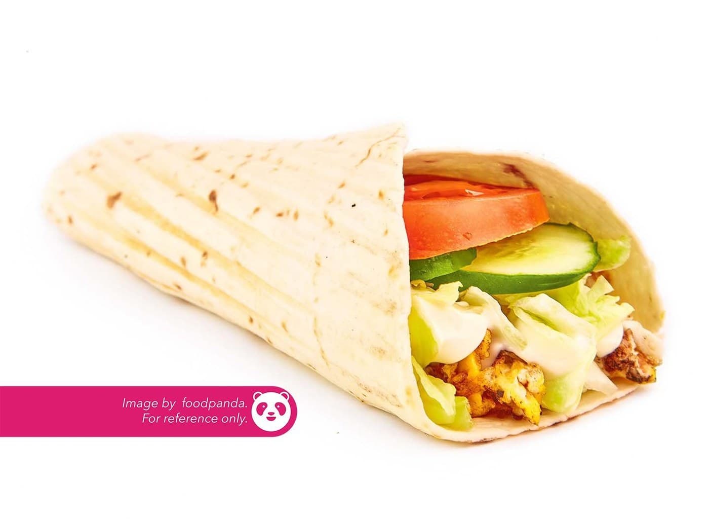 Shawarma Wrap with egg and cheese