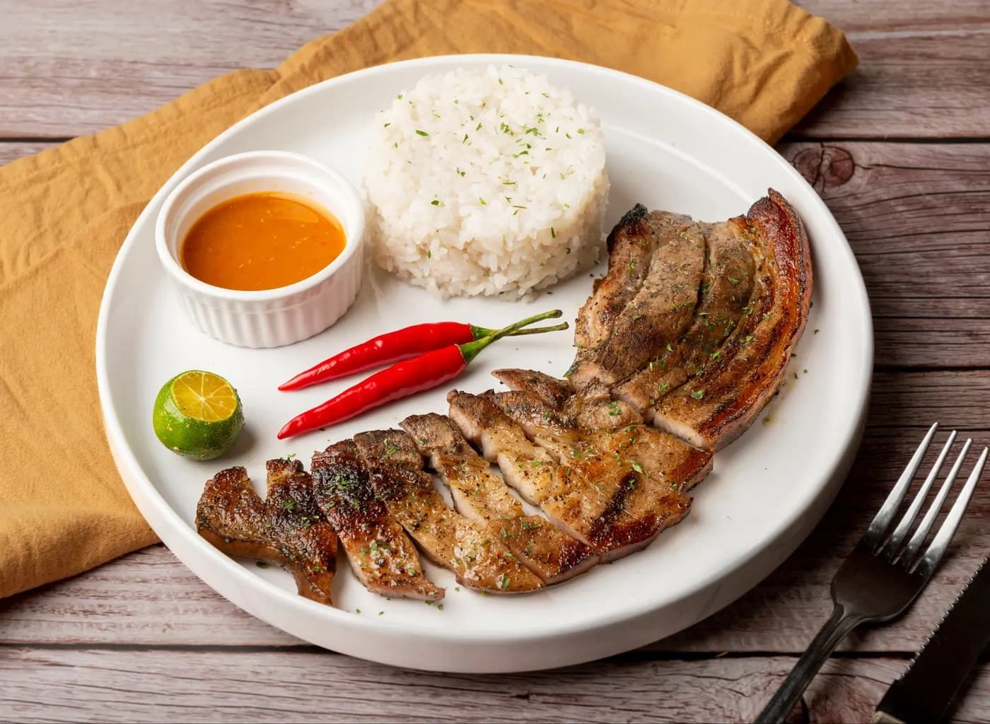 Grilled Pork Belly