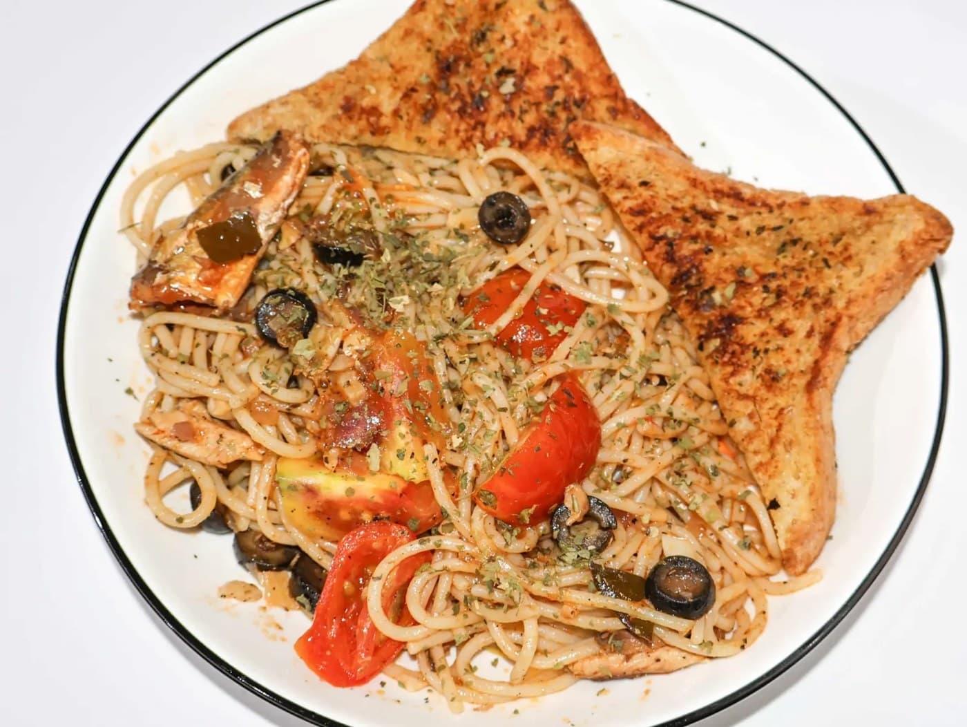 Spanish Sardines Pasta