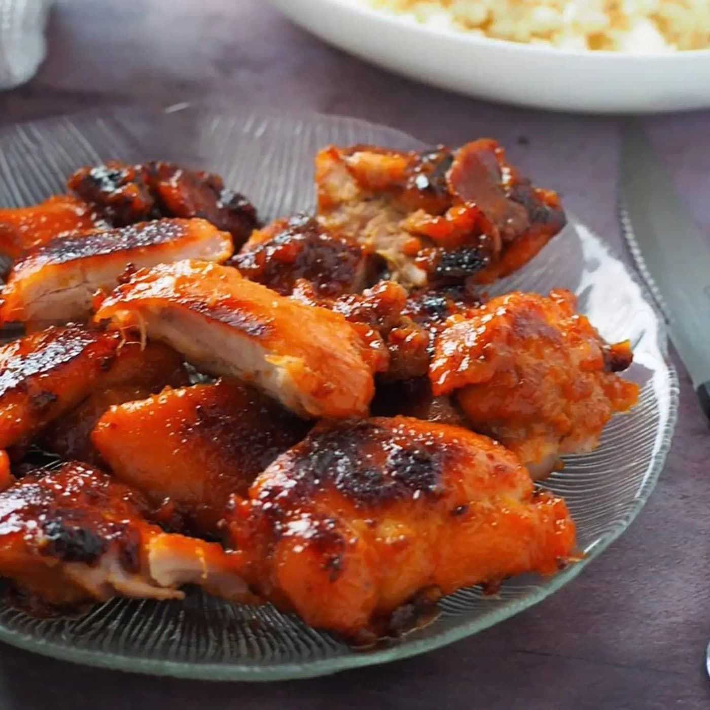 Chicken Tocino (rice meal)