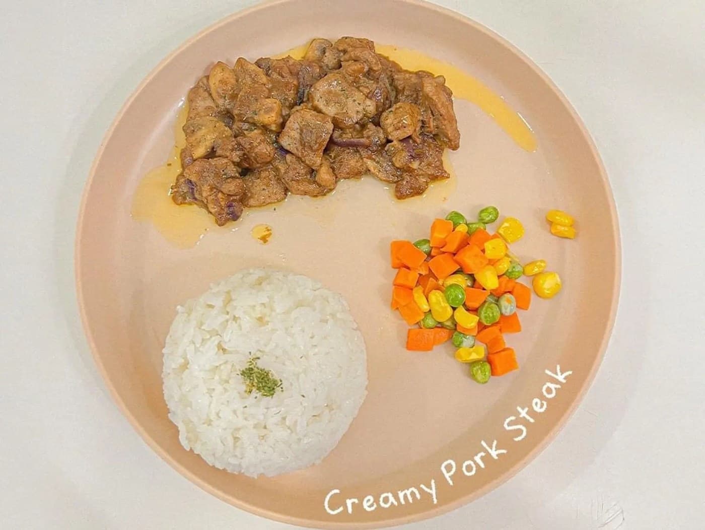 Creamy Pork Steak