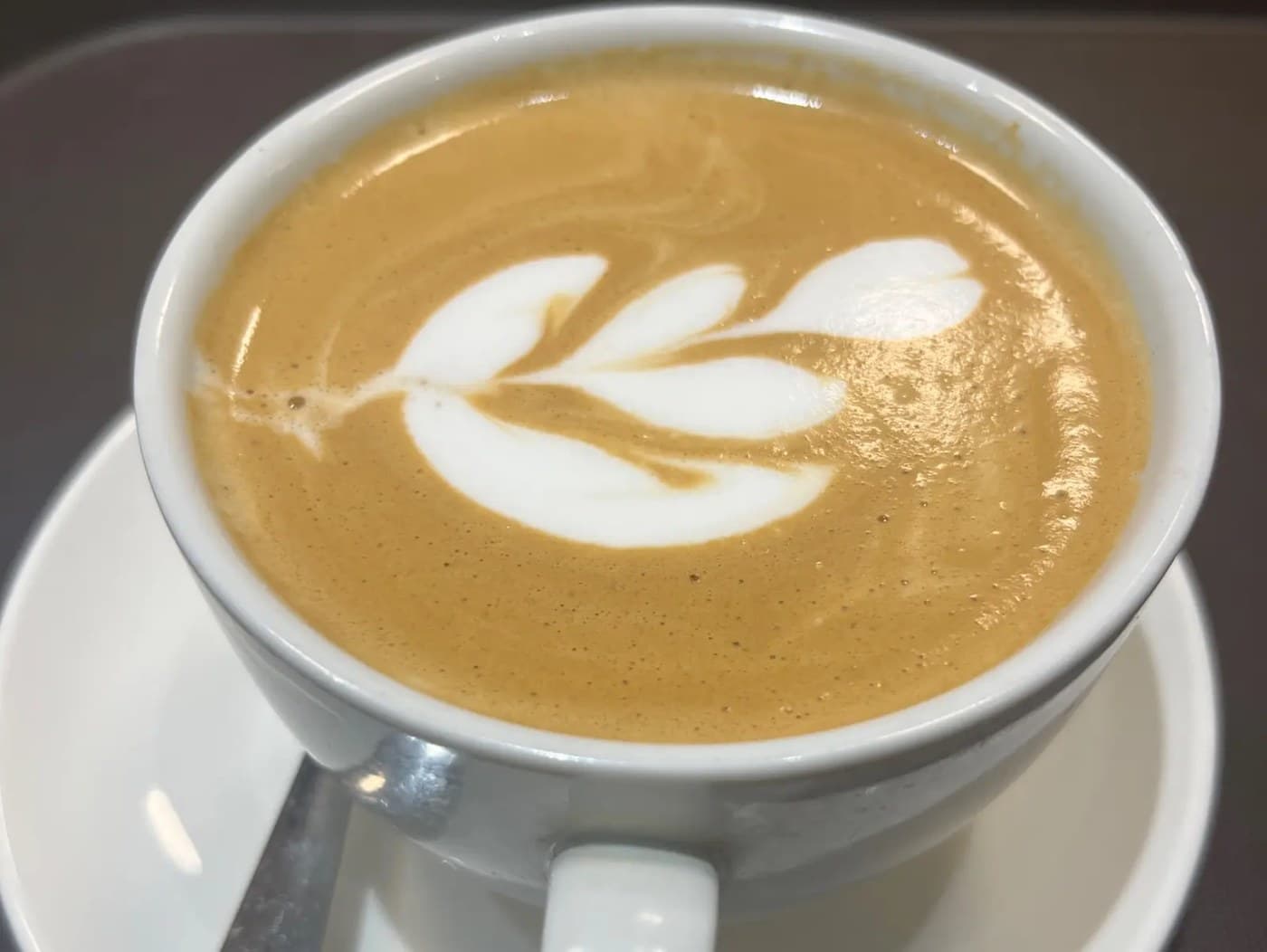 Hot Flat White  Coffee